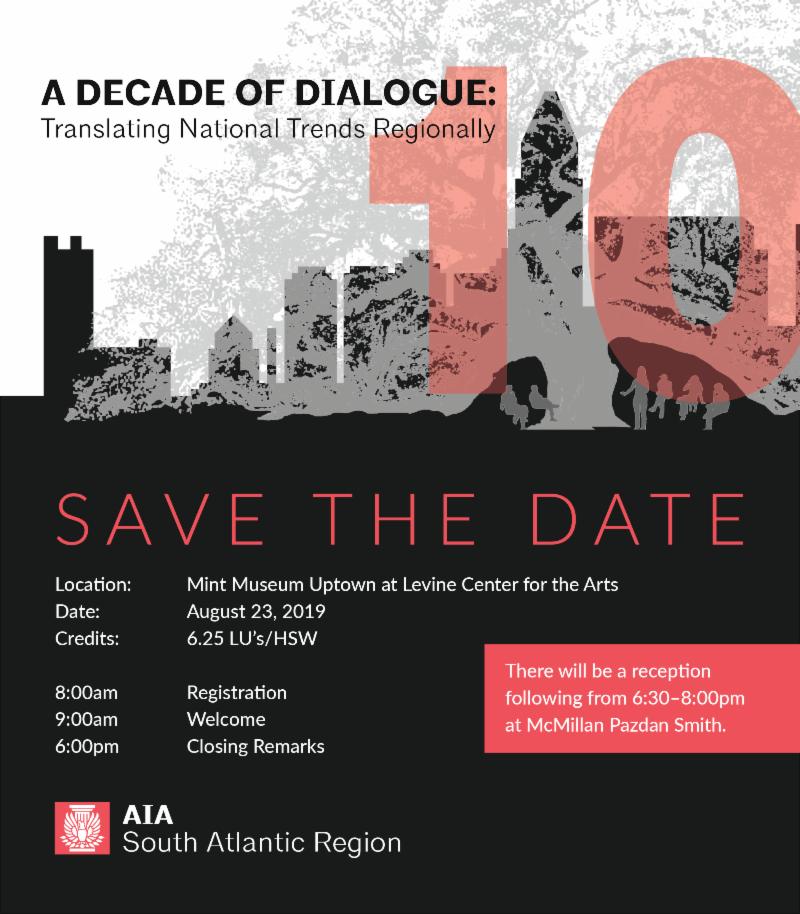 AIA_SC's tweet photo. We are getting closer to the 10th Annual South Atlantic Regional Architecture + Health Chautauqua conference, a one-day event exploring #healthcare trends and the role of the designer: https://t.co/SYNDqUXips. #AIASC #AIASAR #AIANational https://t.co/h8eUWp6uNE