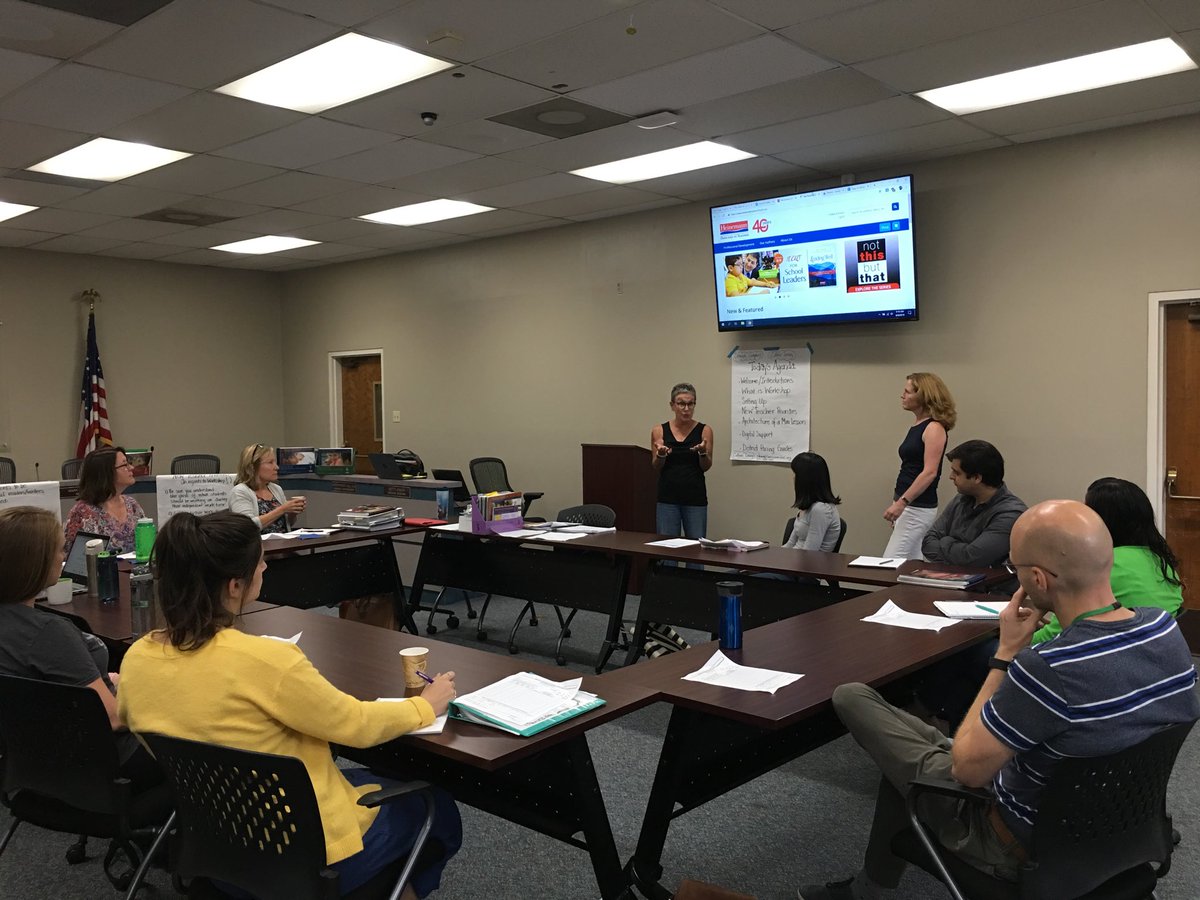Summer Boot Camp for our teachers. ⁦<a href="/mrsriceteaches/">Stephanie Rice</a>⁩ ⁦<a href="/BUSDSup/">Chris Calabrese, Superintendent</a>⁩