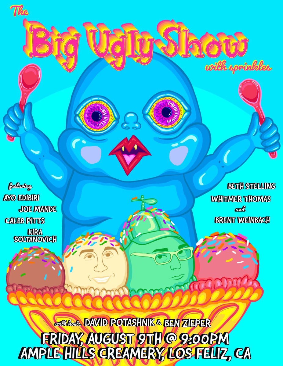 thecomedybureau's tweet photo. #ComedyCrawl 8/9/19 #NationalBookLoversDay 
@biguglyshow
@FadedcomedyLA 
@FullMoonLA 
NATE taping
Yas King
Night Voyage
@SauceComedy 
@malltalkpod
Turtle
@cuckcomedy
The Lineup
BioDome
Improv Jam @ucbinnersanctum
+++++
https://t.co/I1R5GPXohC https://t.co/YA0D9Na8yu