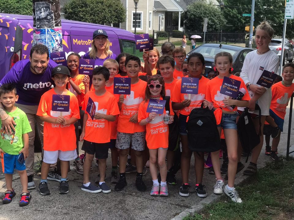 Smiling faces at the Back to School event in Norwalk, CT!  Ready to learn!