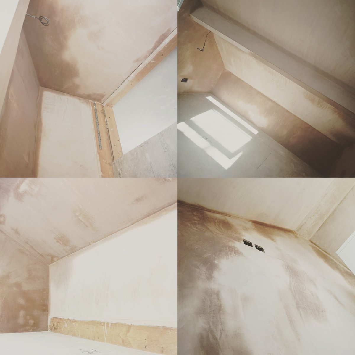 HayseyDesigns's tweet photo. Another fantastic job by R King Plastering these last 2 days for a little project we're working on. Soon to be the perfect snug for kids! #smoothlikebutter #plastering #design #interiors #ifcarlsbergmadeplasterers #weloveperfectionists #dryingphase #renovation #Northamptonshire https://t.co/Z152Ct31R1