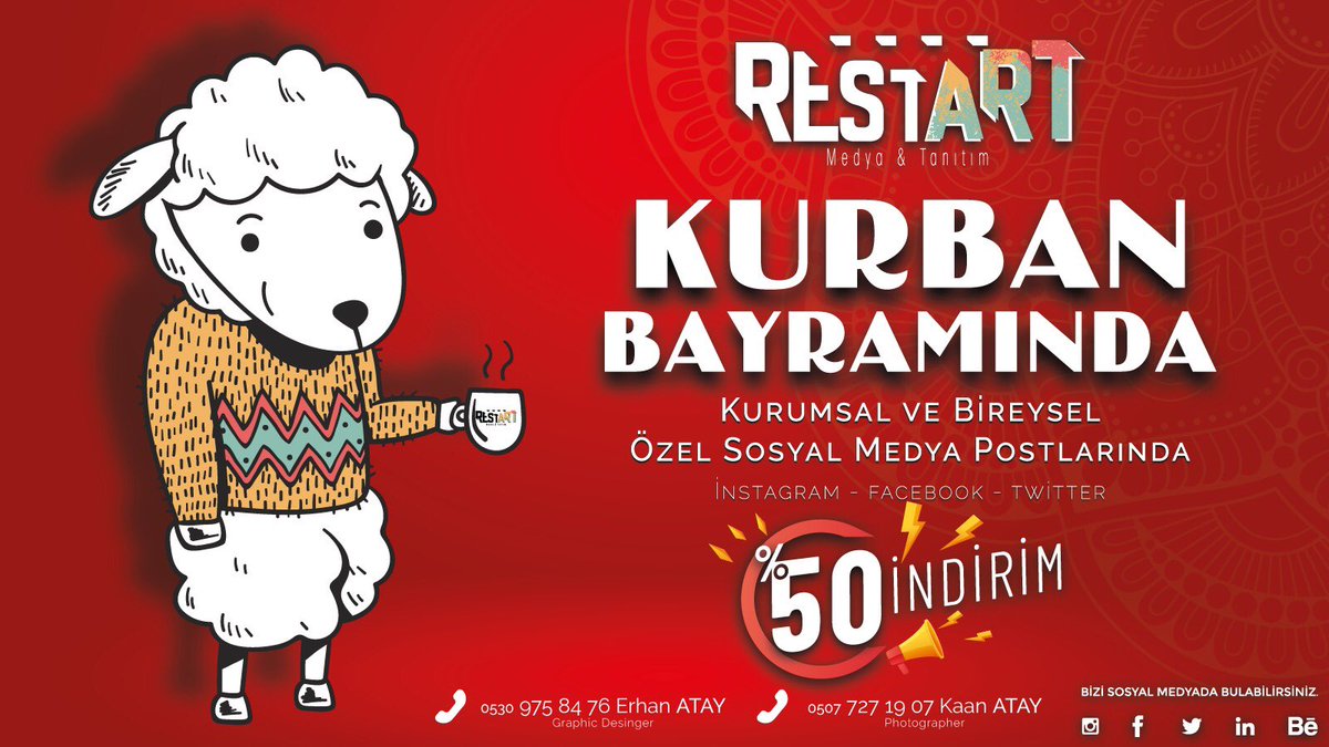 MedyaRestart's tweet photo. #MultimediaTasarimveproduksiyon #Webtasarim #Interaktifkatalog #Videoproduksiyon #Metintasarimi #Fotograf #Sunumtasarimi #Logotype #Kartvizit #Sticker #instagram #twitter #SosyalMedyaTasarım #reklam https://t.co/qPSBep8a8J