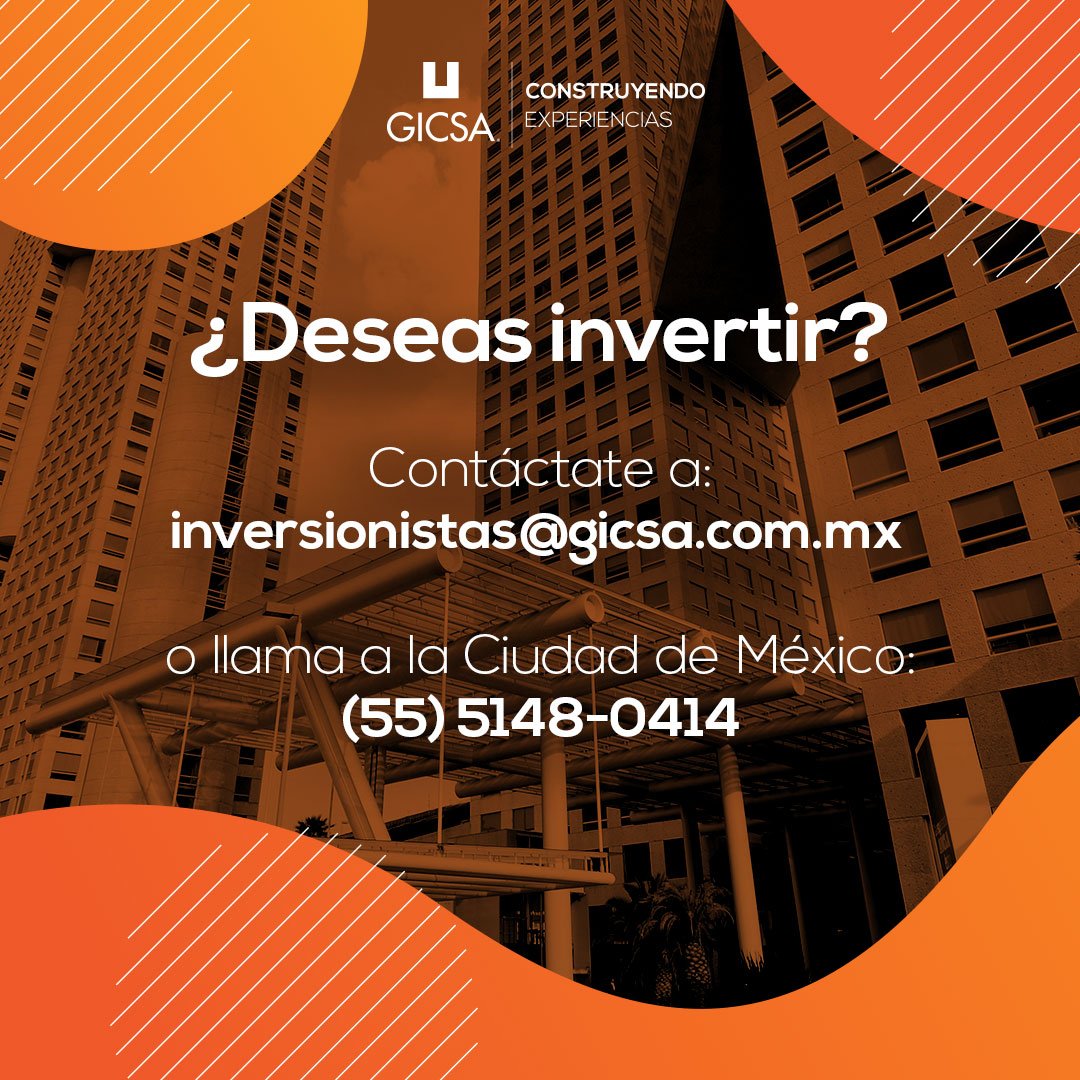 ¿Te interesa invertir en Gicsa? Conoce nuestros canales de contacto: