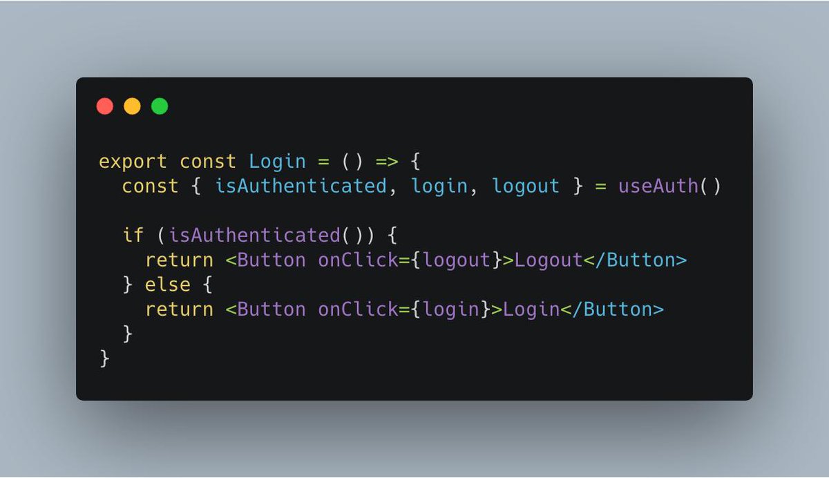 Swizec's tweet photo. Omg I just opensourced the simplest way to add authentication to your React app.

Handles everything for you. Users, login forms, redirects, sharing state between components. Everything

👉 https://t.co/cBUWGp5Fz5

github 👉 https://t.co/eXqB6RerLb

try 👉 https://t.co/tl7IHTufGq https://t.co/eH5lSFIzKq