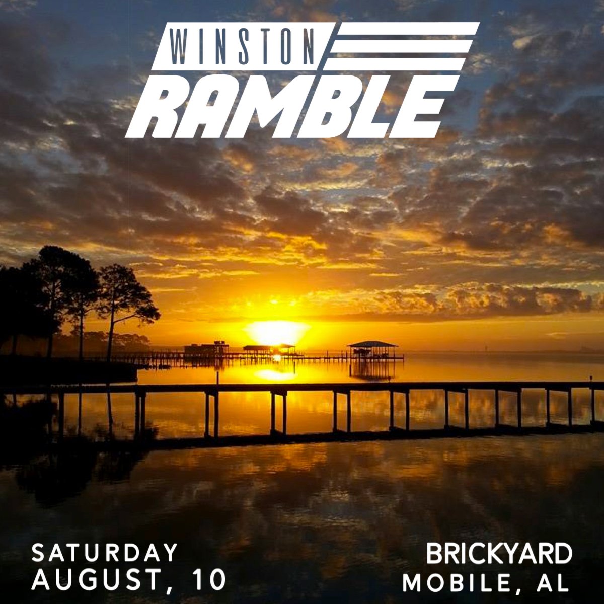 We're back in Mobile tomorrow night!