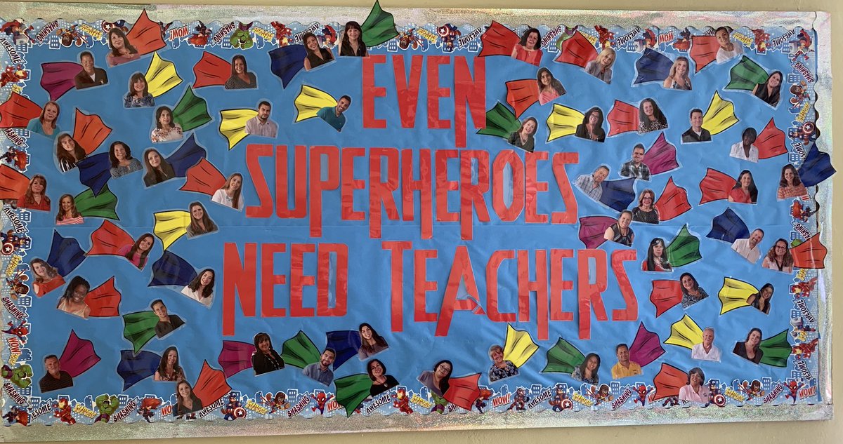 rmsfalcons's tweet photo. Even Superheroes Need Teachers: Getting Ready for the 2019-2020 School Year! @MDCPSCentral @MDCPS_MSR @MDCPS @MartaPerezMiami #FalconsAssemble https://t.co/QPUF7UKWQA