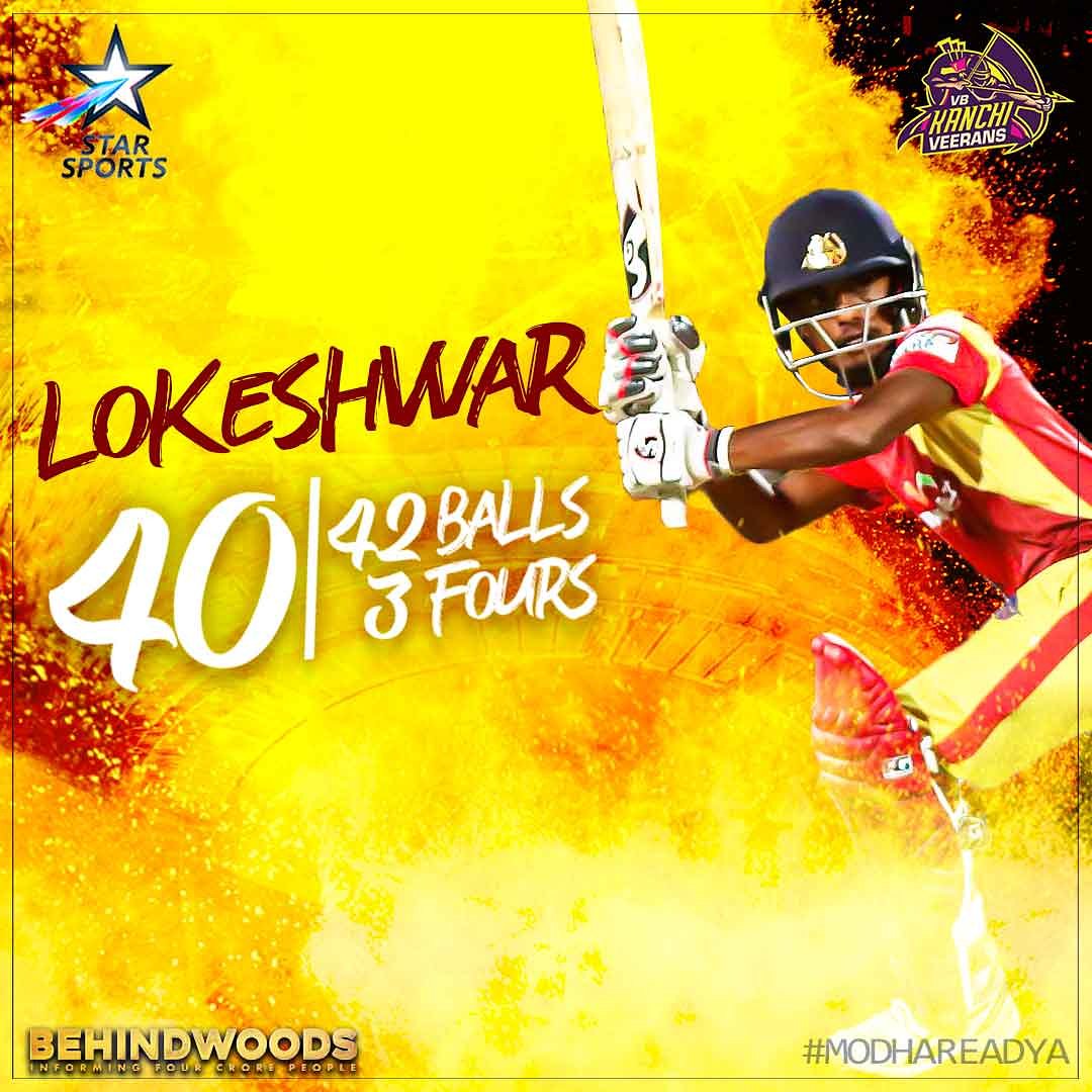 NRKTNPL's tweet photo. Crucial Innings From Litt le Dynamite Loki . Well Played Champ 

#vbkv  #tnpl2019  #vbkvvsTe #NammaPasangaNammaGethu #Modhareadyah https://t.co/JejXTWZe0H