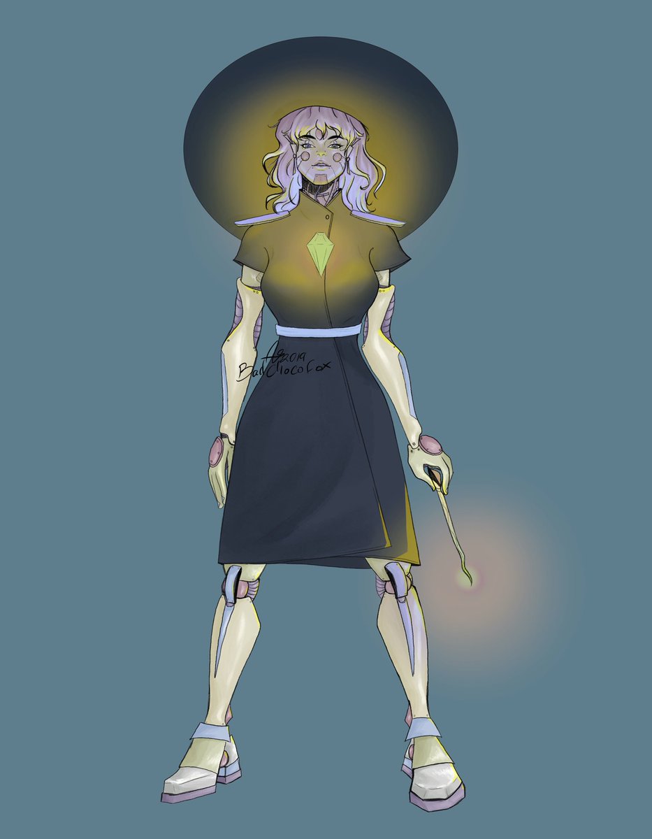 Artistaseel's tweet photo. Robot witch🤖🧙🏻♀️!
few days ago I had an oc idea of her before going to sleep but I was lazy to do it at that time🌝
.
#robot #robotwitch #witch #sketch #digitalart #digitaldrawing #illustration #illustrator #colors #csp #clipstudio #ipadpro #رسمي #رسامين #رسم_رقمي #رسم_ديجيتل #رسم https://t.co/5QM0vxgDwv