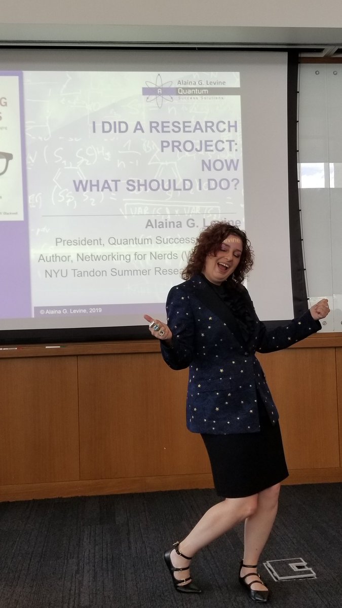 hjaykang's tweet photo. I am glad I attended @AlainaGLevine career/professional development session. I feel less nervous exploring the #STEM field thanks to her advice. Totes awesome!
#scicomm #sciengage #sciencetwitter https://t.co/hNEiuuGpHT