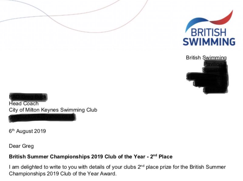 CMKSwimmingClub's tweet photo. Woweeee our super little club continues its celebrations of an awesome Summer Nationals with confirmation of this epic news from @britishswimming ! THANK YOU π
@mksport1 @OneMKSport @mk_citizen @ONB_ASA @swimsoutheast @tyr_uk #SESummerchamps #SE150 https://t.co/blIyQaqaTy