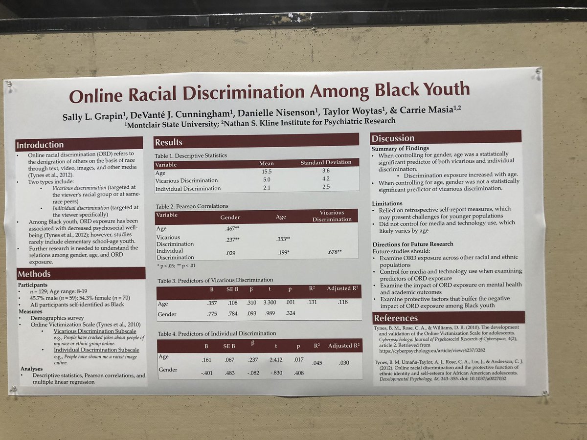 PhDeeeJ's tweet photo. Presented a poster today at #APA19
Such a great experience. https://t.co/Qta5e1ALAn