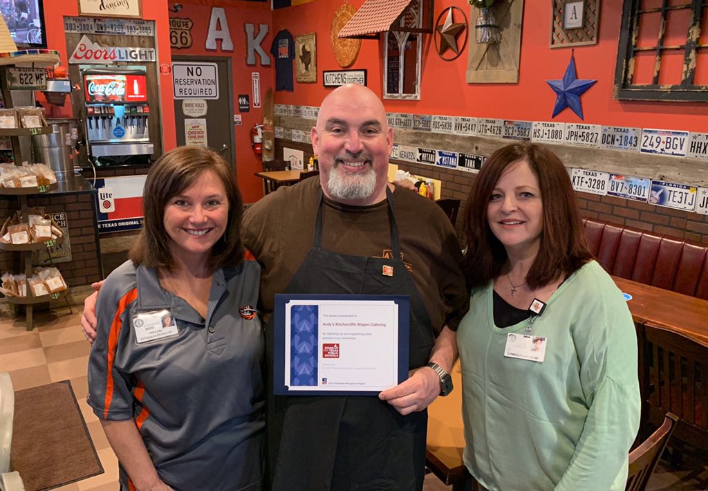 Thank you to Andy’s Kitchen/ We Wagon Catering for supporting <a href="/salyardsms/">Salyards MS</a> and <a href="/CyFairISD/">Cypress-Fairbanks ISD</a>!!  We appreciate all you do for us!! @CFISDbevin #CFISDspirit #WeAreSalyards <a href="/CyFairJoel/">Joel Weckerly</a>