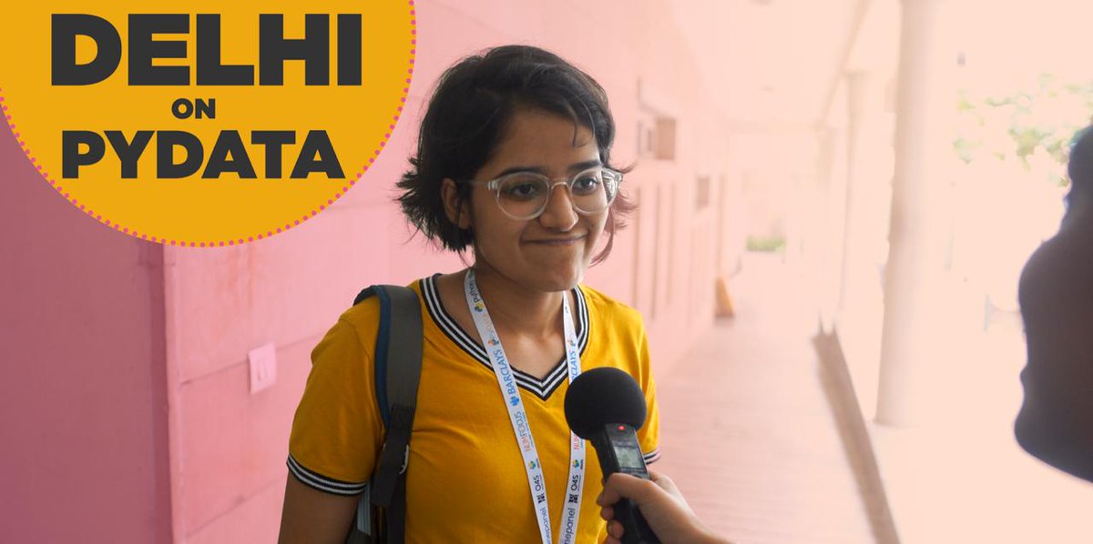 PyDataDelhi's tweet photo. #PyDataDelhi19 turned out to be a great success. π
We were eager to know what our attendees think about the conference, so our volunteer @AditiTibarewal went around asking people about their experience.
Let's hear out what they had to say!
https://t.co/0lV7wg1hVF https://t.co/ErdMk6hQYN