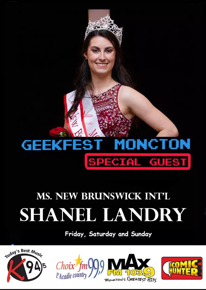 ChiConMiramichi's tweet photo. We are pleased to welcome our final guest for this year, Ms. New Brunswick International, Cosplayer Shanel Landry!

Photo Credit: Mario Photography https://t.co/RE3KhF07Ry