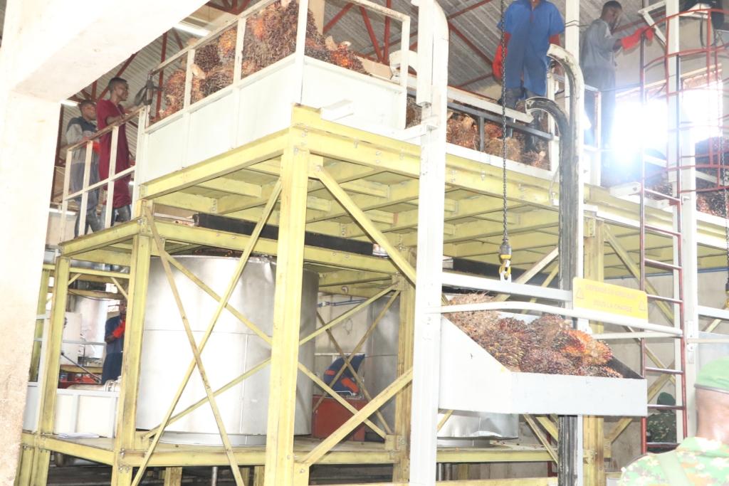 P_Ndayisenga's tweet photo. #Rumonge S. E @ButoreJ a aussi visité les unités de transformation oeuvrant dans le domaine du palmier à l'huile dont #CIKAR ( Complex Industriel de Karonda ) #ivyizavyarumonge #comeandseerumonge #beautéderumonge https://t.co/eNmE6AVolz