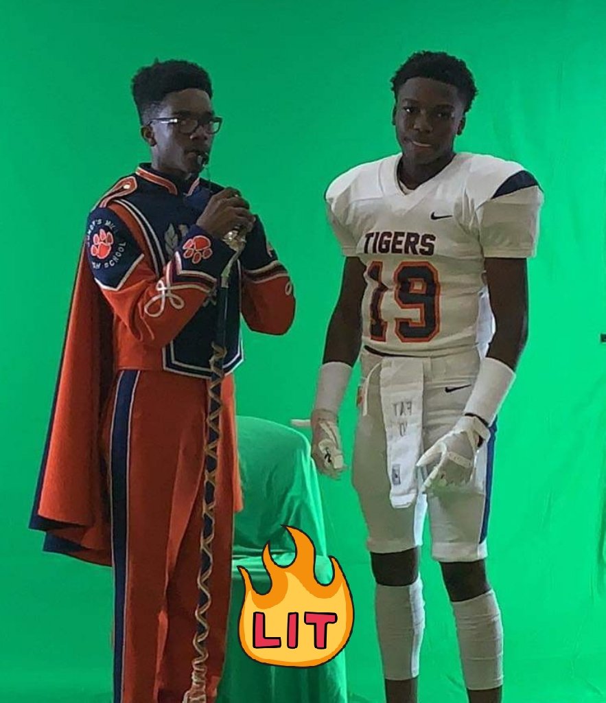 therealweet's tweet photo. My babies aren't babies anymore!  They're growing so fast.  #demspringerboyz #mydj #myfat #drummajor #scholarathlete #junior #freshman #TheMill #mmhs #momofthemill https://t.co/J7at1vpdbV