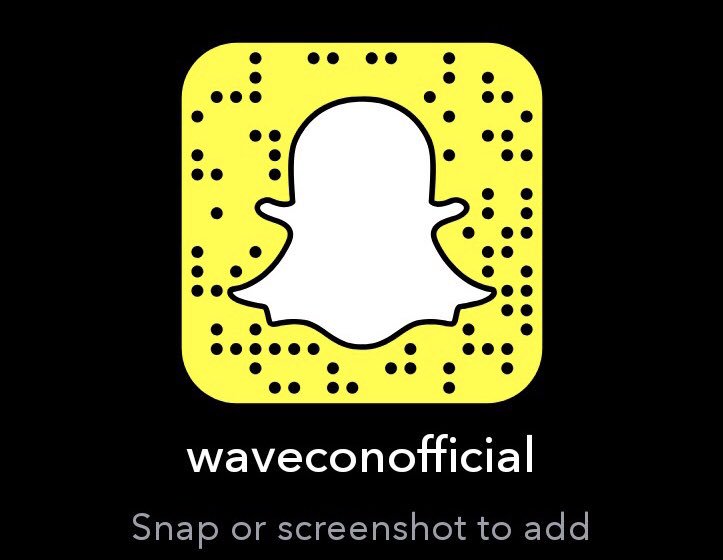 BlindWaveCrew's tweet photo. Don’t forget to follow our #Wavecon adventures on snap chat. https://t.co/P0vesNYQ1E
