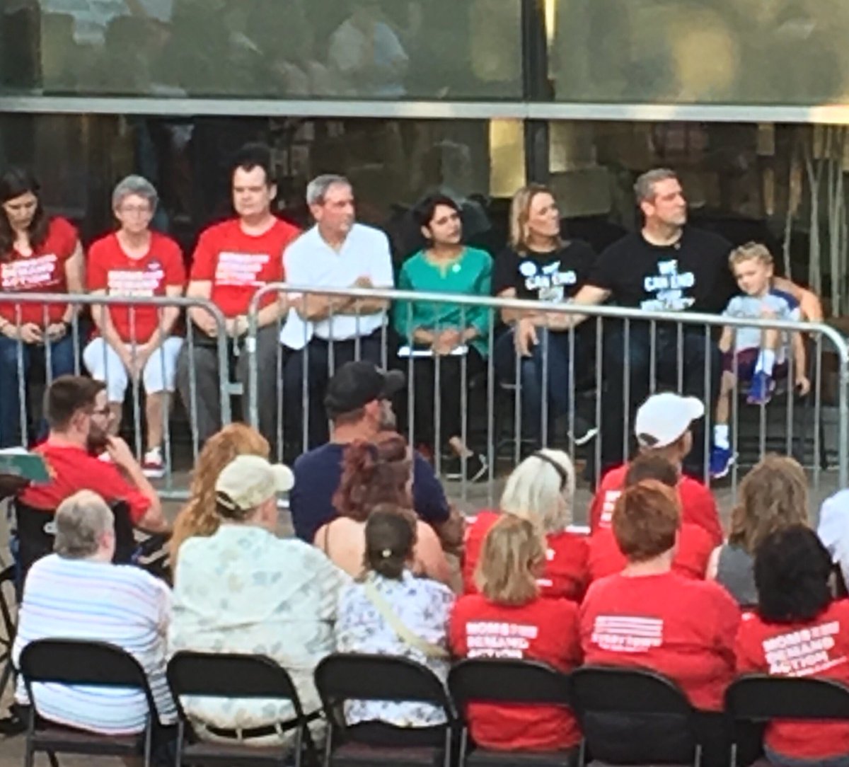 womenscaucus's tweet photo. Thank you to all the great speakers at @RepTimRyan and #MomDemandAction rally last night. End gun violence now. Onward! @hilarybama https://t.co/GXU4354Ewb