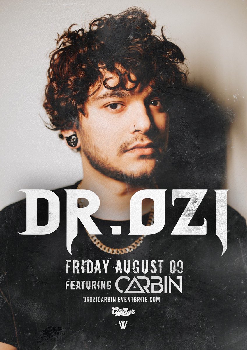 If your in Br tonight go show some love. @DrOziOfficial @CarbinOfficial and the homie @ccmireofficial going to kill it!