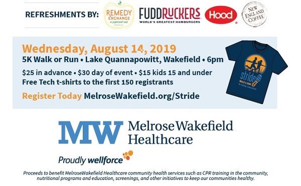 ExcelOrtho's tweet photo. Come see us Wednesday August 14th at 6pm during the MelroseWakefield Stride for Healthy Communities 5K Run/Walk! We will be cheering everyone on! Looking forward to a great summer evening!  @MWHealthcare_

Sign up below! 👇

https://t.co/nyJQvP3yZr https://t.co/JMHDH6Acr2