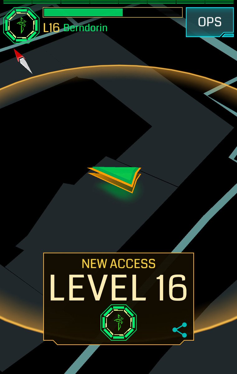 Berndorin's tweet photo. After 5 years and 6 months +- 3 days I reached lvl 16 @ingress @KrugDrew  @Anni79 @Nerdmeetsyou #Ingress https://t.co/3Jw5LTNU7M
