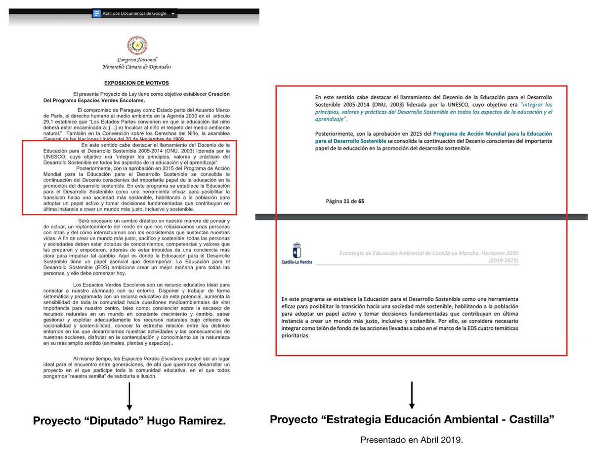 rikiarias's tweet image. Hola Diputado @HugoRamirezANR. Abro hilo.

¿Qué tal si dejamos de hacer copy/paste en "tus proyectos" que supuestamente "andas trabajando"? 

Esas prácticas ni en los colegios se sigue realizando.

No tenes verguenza. 

¿Qué tal si dejamos de sortear plays y te pones a trabajar?