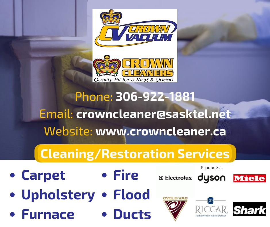 Looking for a cleaning service? Crown Cleaners has been serving the Prince Albert area since 1978 so there is no better option around! 👍 View their products & services here 👉 crowncleaner.ca/product_servic…