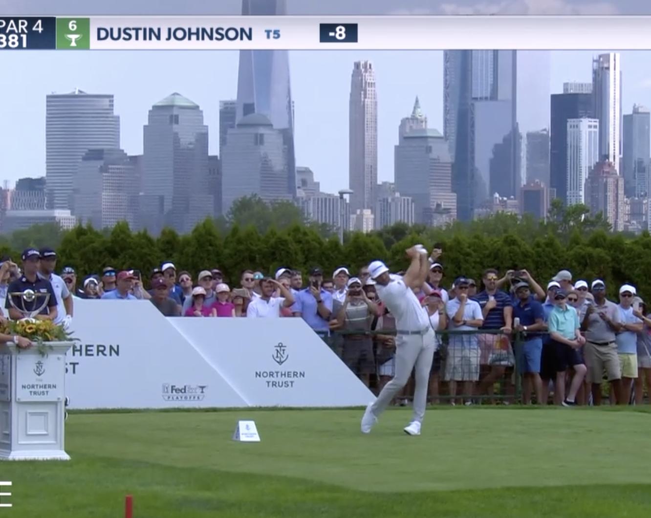 Jeff Macke on Twitter: "Dustin Johnson's pants are the of men's slacks. Adidas this week. A possible shortage of fabric. Question for NYers: What's the deal with this course?