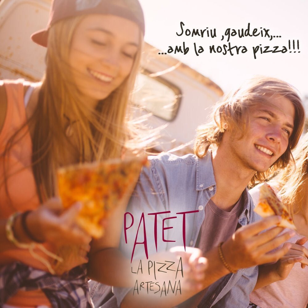 PatetPizza's tweet photo. Sempre som una bona opció!🍕

#pizza #pizzaartesana #pizzafina #trobadaamics #pizzaandfriends #relationships #momentspizza #trobadaambpizza #pizzalovers #pizzaPatet #Patetpizza #Patet https://t.co/1BZQsRKboW