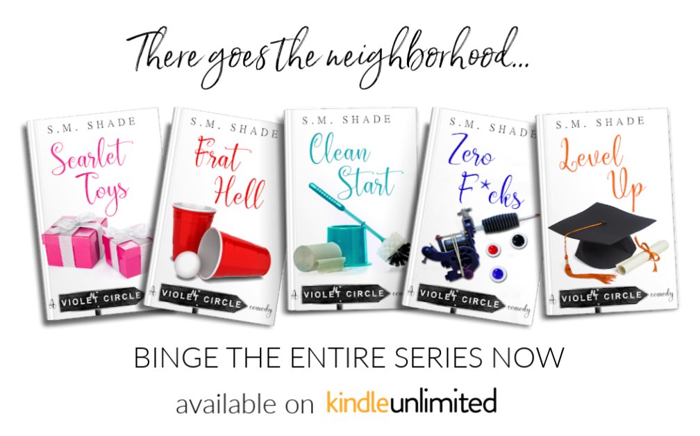 authorSMShade's tweet photo. The Violent Circle Comedy Series is available on Kindle Unlimited! Meet the crazy residents who live on Violent Circle, where normal is a dirty word, in this series of interconnected, standalone romances.
Scarlet Toys https://t.co/dKYZMg8Up5
#NationalBookLoversDay #BookLoversDay https://t.co/LAAg5kdCrW