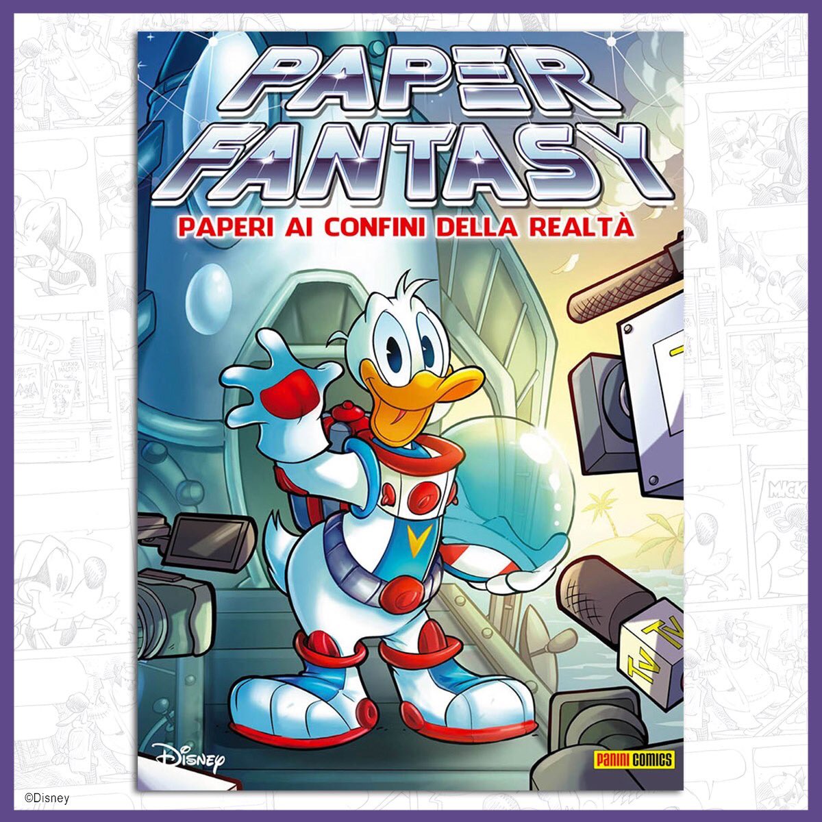 TopolinoIT's tweet photo. Tornano le migliori storie di fantascienza in edicola! Il nuovo #Paperfantasy vi aspetta!
#TopolinoMagazine https://t.co/MYjzuZkrM5