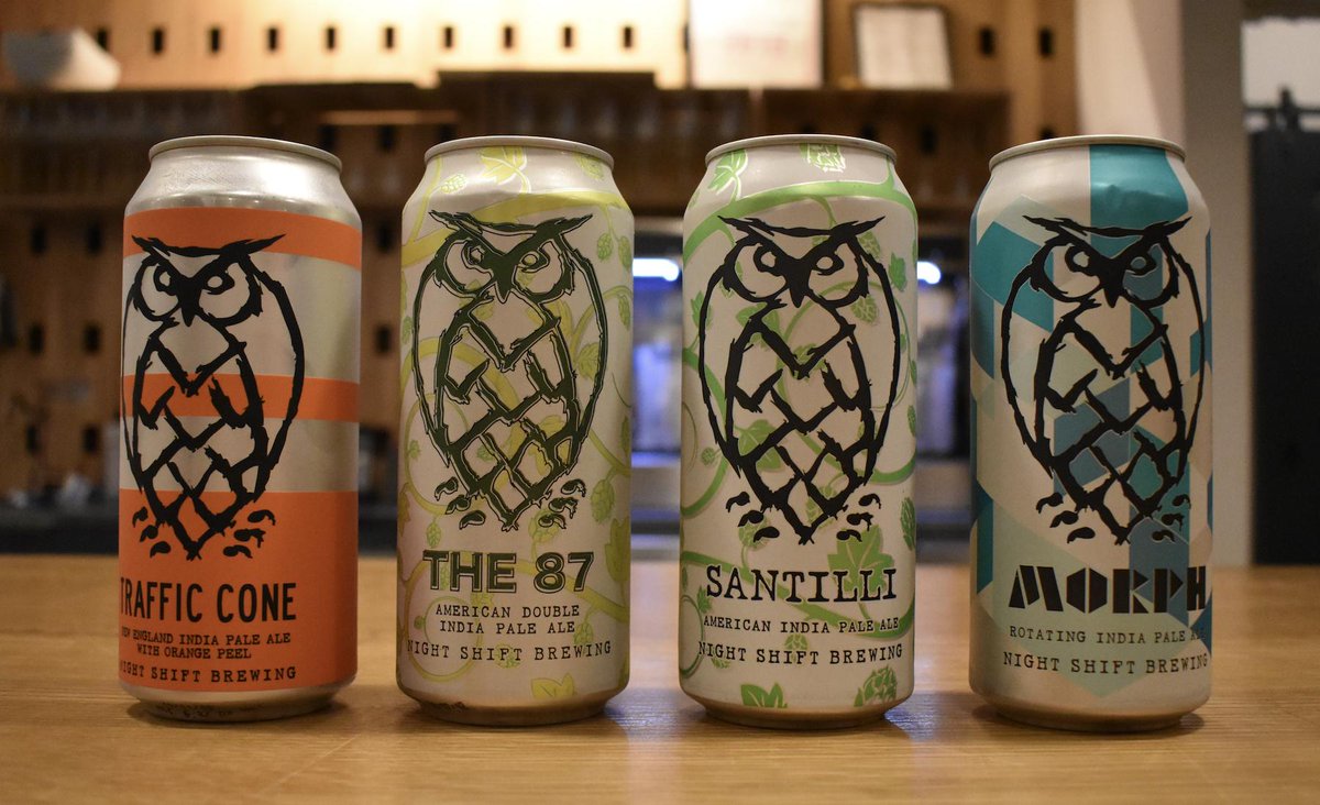 mayhewwine's tweet photo. Hope your weekend is as colorful Mayhew's @NightShiftBeer's cans. Stop by 20 Melcher Street to stock up for the weekend. #BostonMA #Beer #BostonBeer #FortPointBOS https://t.co/beJesApIEj