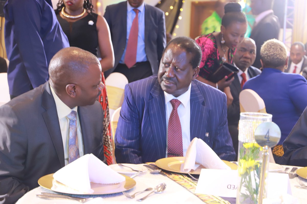RBAKenya's tweet photo. The #AJEA2019 event has been graced by Rt. Hon. @RailaOdinga as the Chief Guest. He is also joined PS, ICT Jerome Ochieng'
#MediasummitKE2019 https://t.co/ygsY0cKxAK