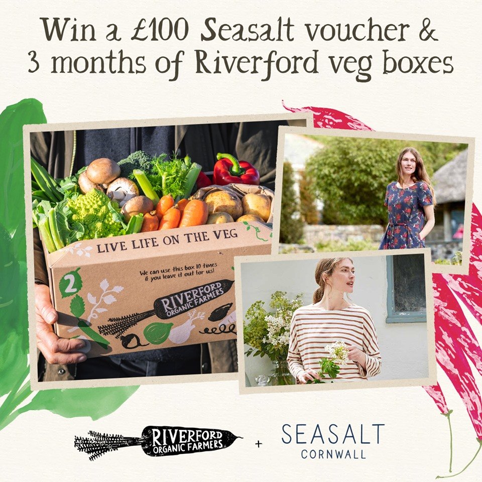 RiverfordNWLndn's tweet photo. Enter our @Riverford & @seasaltclothing #Competition by Sun Aug 18th to #Win:
* 1st #Prize: £100 #Voucher for @SoilAssociation certified #orgainic fashion brand @seasaltclothing + 3 months of @Riverford #Veg Boxes.
* 3 Runners-Up Bundles.
#Comp Link: https://t.co/SURKu3uRtc https://t.co/VLK42NQ8Eg