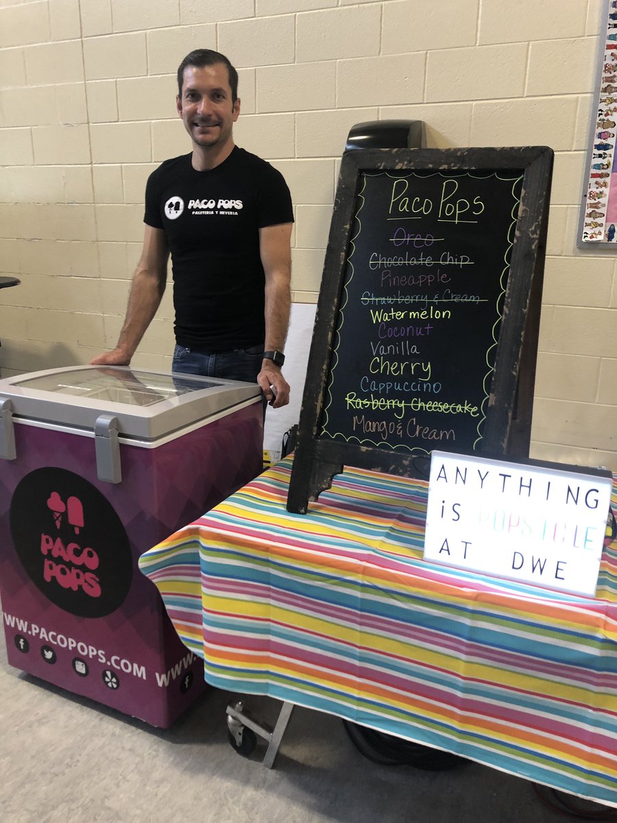 MrsW_5thLE's tweet photo. Pure deliciousness from @DWEPTA1 and @Pacopops1 !! Yummy treats from fantastic peeps! @HumbleISD_DWE #teacherlove #anythingispopsicle #almostschooltime https://t.co/uGE5vfr2dv