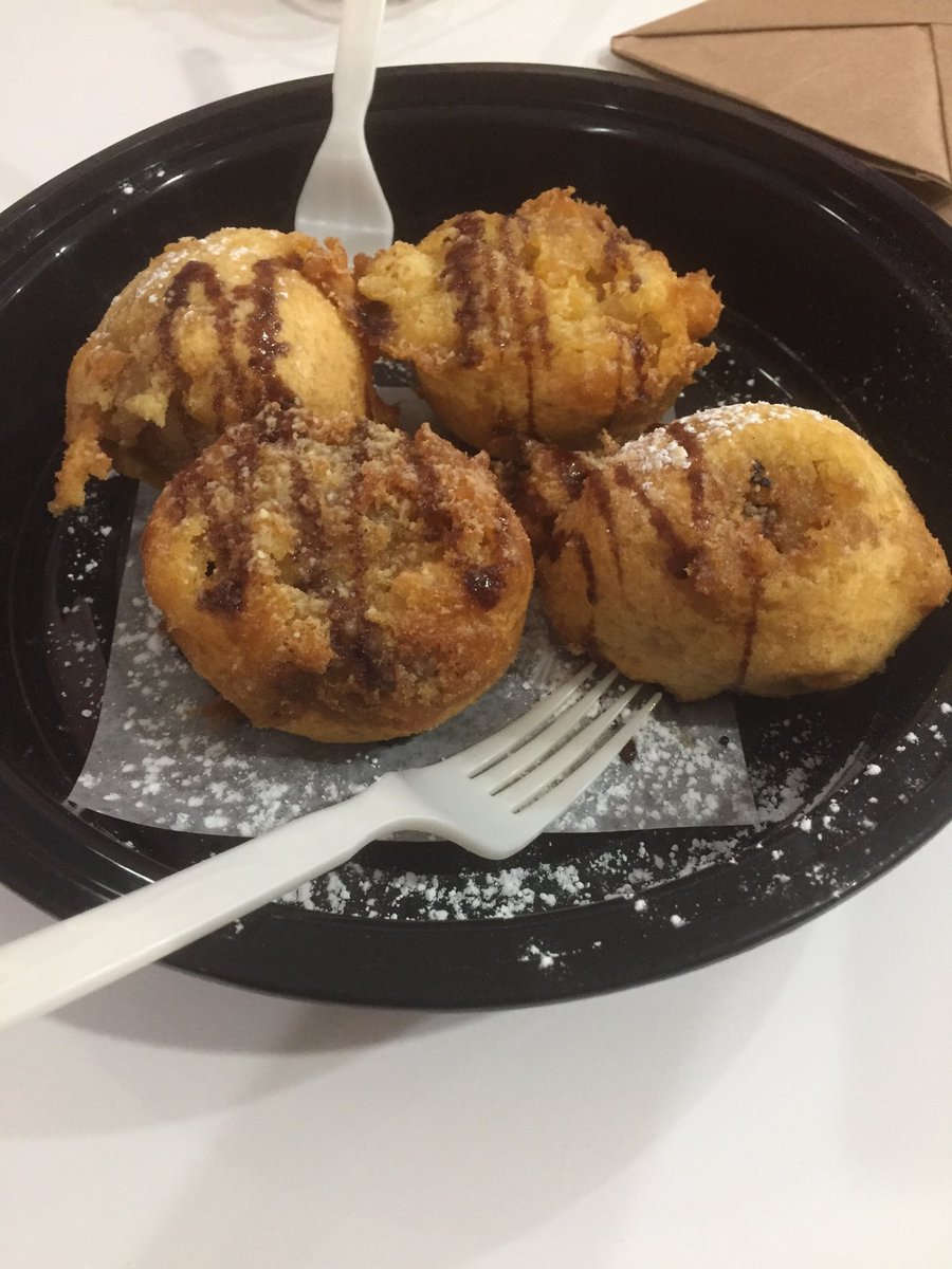 Comic_Maven's tweet photo. I’ll always recommend ⁦@justdoughitnj⁩ for their edible cookie dough. I prefer mine fried on occasion. 😊 https://t.co/XXOcpBTagu