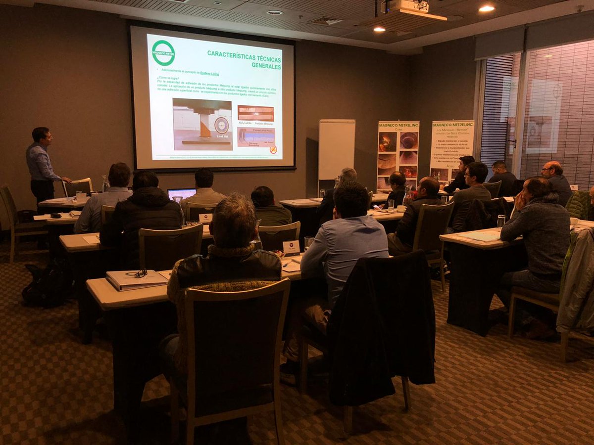 MagnecoMetrel's tweet photo. A big Thank You to everyone who was able to make it to our Copper seminar in Chile!
#MagnecoMetrel #Metpump https://t.co/kevxAzvz7w