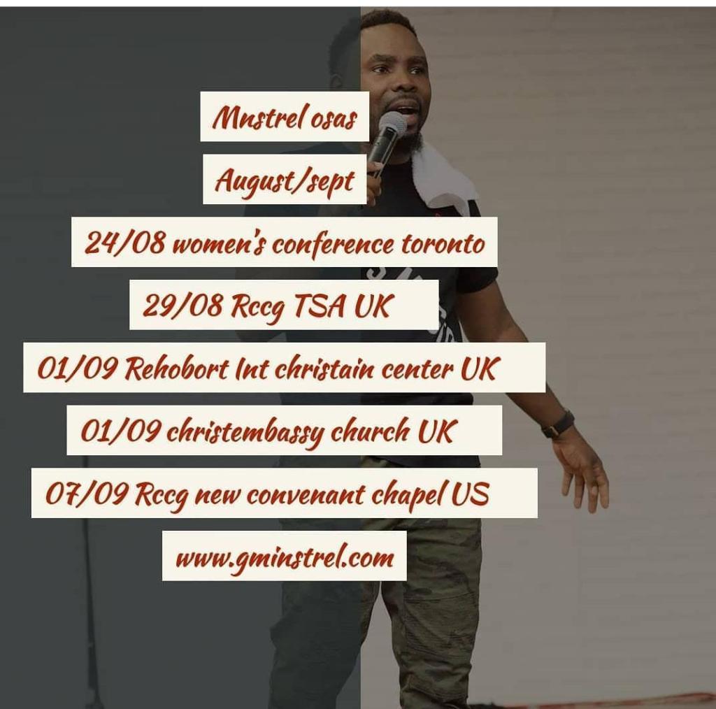 PriscillazPlace's tweet photo. NEWS CHANNEL: Toronto based Recording &amp; Performing Artiste Tours the United Kingdom(UK) this Fall- Minstrel Osas Ogbeni https://t.co/O9q7JPIeRK https://t.co/tvj8JgaUAs