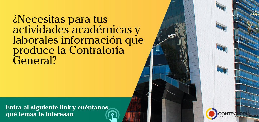 bicodeco's tweet photo. Con la política de datos abiertos, toda la información valiosa producida por entidades como la Contraloría, podría estar ahora a tu disposición. Si quieres saber más del tema, compártenos tu respuesta.
Ingresa aquí para contestar la encuesta. https://t.co/q4LmkxLmIt https://t.co/gvJ5rEKBRb