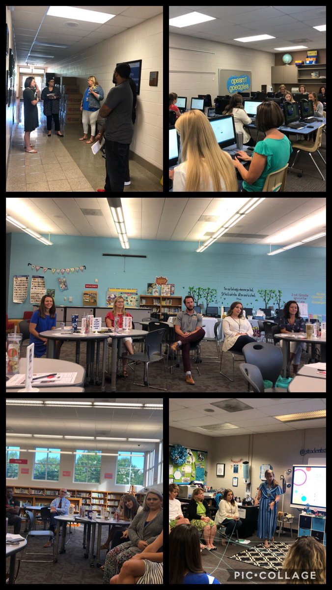 Today we spent the entire day welcoming our newest staff members to Orchard Park! As I reflect on our day I am even more excited for the school year to begin! #OPESeaglepride