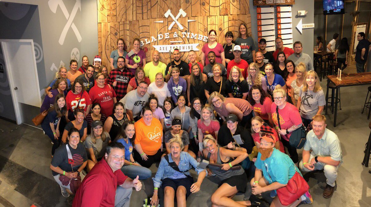 ErinRicherson's tweet photo. My #bucketfillerFriday goes to the faculty at @sftcyclones. I’m so excited to start this year with you all! Our students have no idea how lucky they are to go to SFT! #APYear3 #ProudToBeSFT https://t.co/rAlnIlfVfy