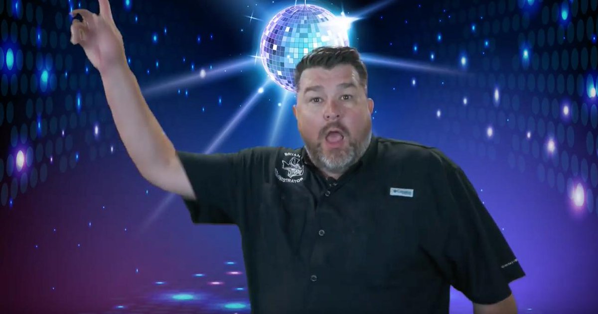 BryanISD's tweet photo. We like to have fun in Bryan ISD. We work hard, but remember to have fun too. This video from this morning's Convocation highlights some of the fun we had last year &amp; sets the stage for hilarity in the coming school year: https://t.co/PBGPT4pW5B #Dancing@LaneBuban #BeEssential https://t.co/bCVQ0WsrBk