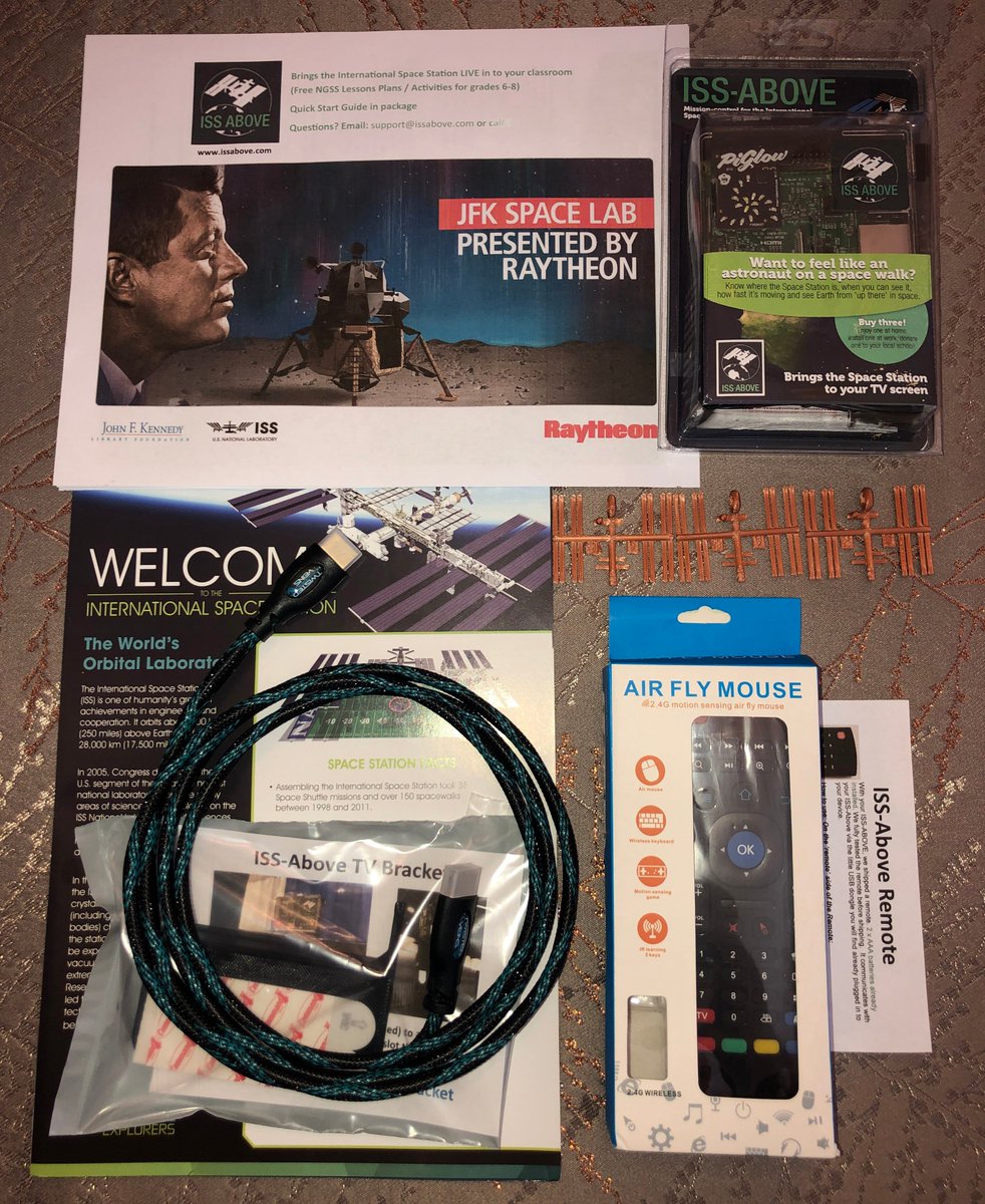 ISSAboveYou's tweet photo. Proud to be shipping @ISSAboveYou kits to five John F Kennedy middle and high schools for their JFK Space Labs funded by @Raytheon.  @JFKLibrary @ISS_CASIS @SpaceStnExplore @KMSWoburn @WoburnSchools  @CougarsRise @JFK_Commanders @JFKCougars @LASchools @YMLAGPISD @grandprairieisd https://t.co/Dqcj0AnYTz