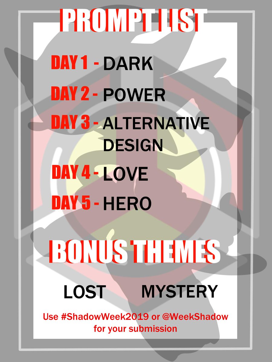 WeekShadow's tweet image. ✨💎⚡️SHADOW WEEK⚡️💎✨

This is an event dedicated to the fictional character Shadow The Hedgehog.
It will be going from 12/8 - 16/8.
Any form of art, be it illustrations, literature, animations, etc~ is welcomed, as long as you follow the rules given here.

Hope you have fun!✨