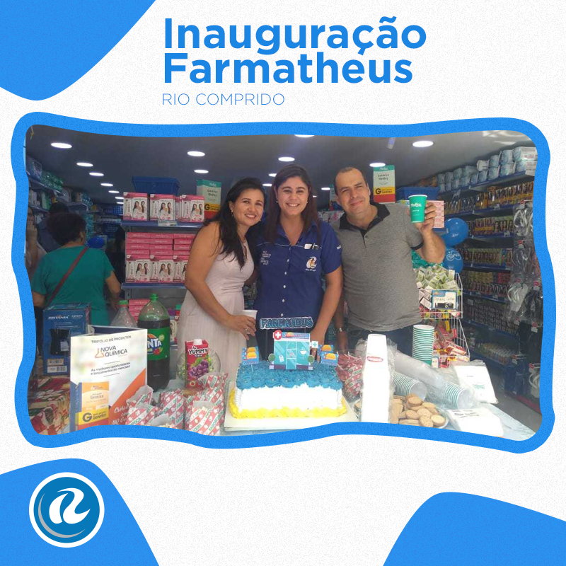 riodrogs's tweet photo. Tem mais farmácia inaugurando! A vendedora Tatiana representou a Rio Drog's na inauguração da Loja Farmatheus, no Rio Comprido. Desejamos muito sucesso! #RioDrogs https://t.co/qIS6TDizR2