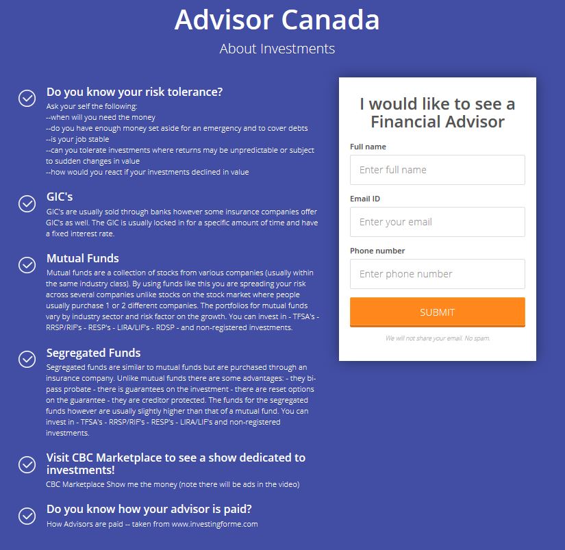 investments.advisorcanada.net