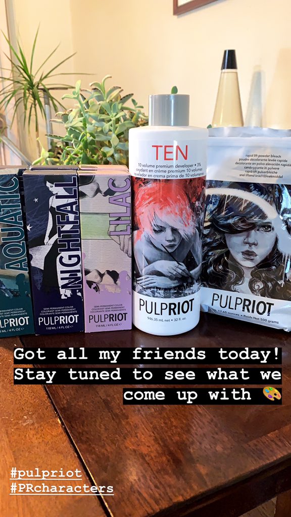 alexpaintshair's tweet photo. #PulpRiot #PRcharacters #alexispaintshair https://t.co/lGdX8P2KqC