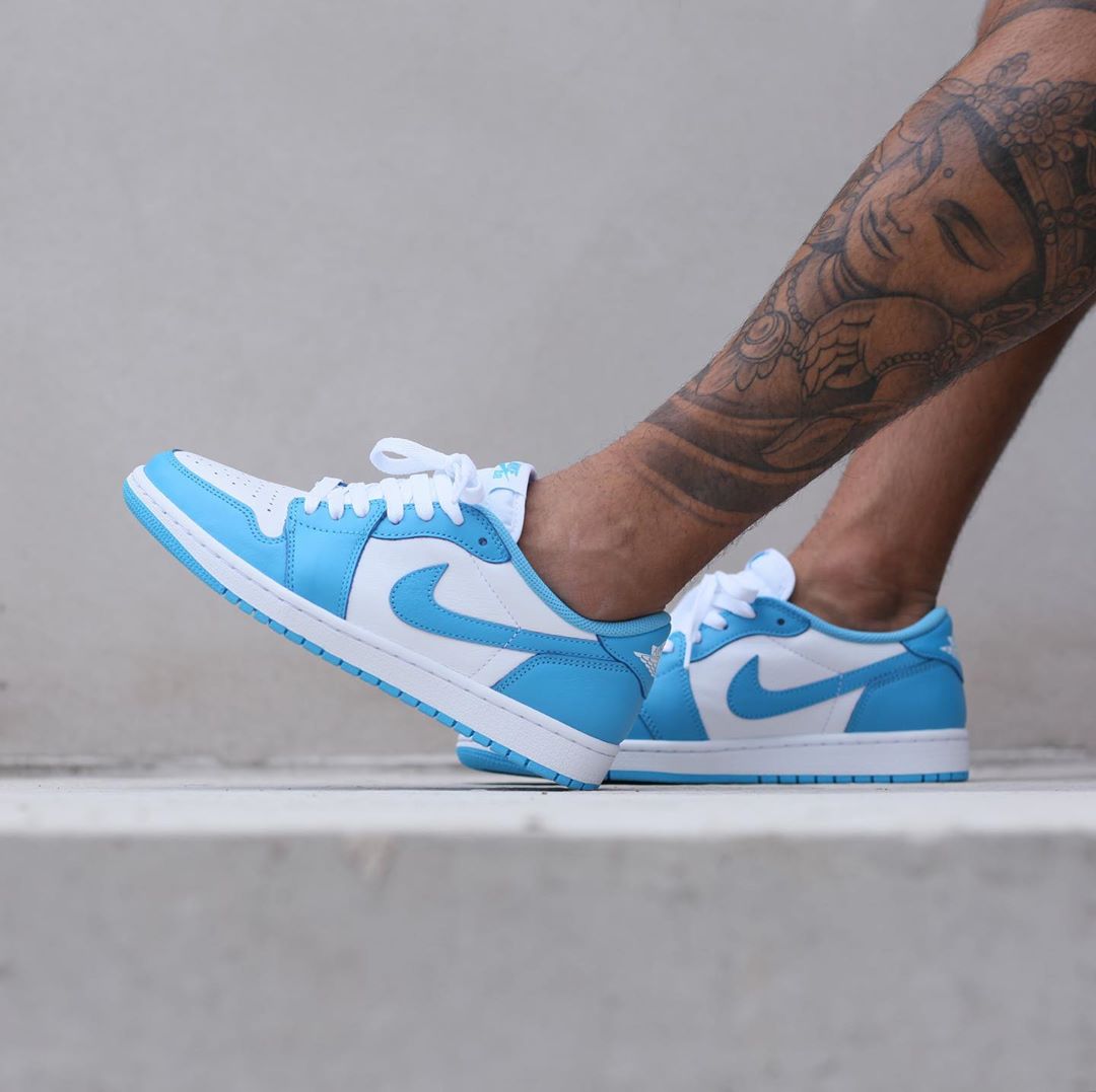 MoreSneakers.com on "The Nike SB x Air Jordan Low UNC 'Dark Powder Blue' launches All links:https://t.co/ER3IkIRy6C https://t.co/4Y5QNzr6lL" / Twitter