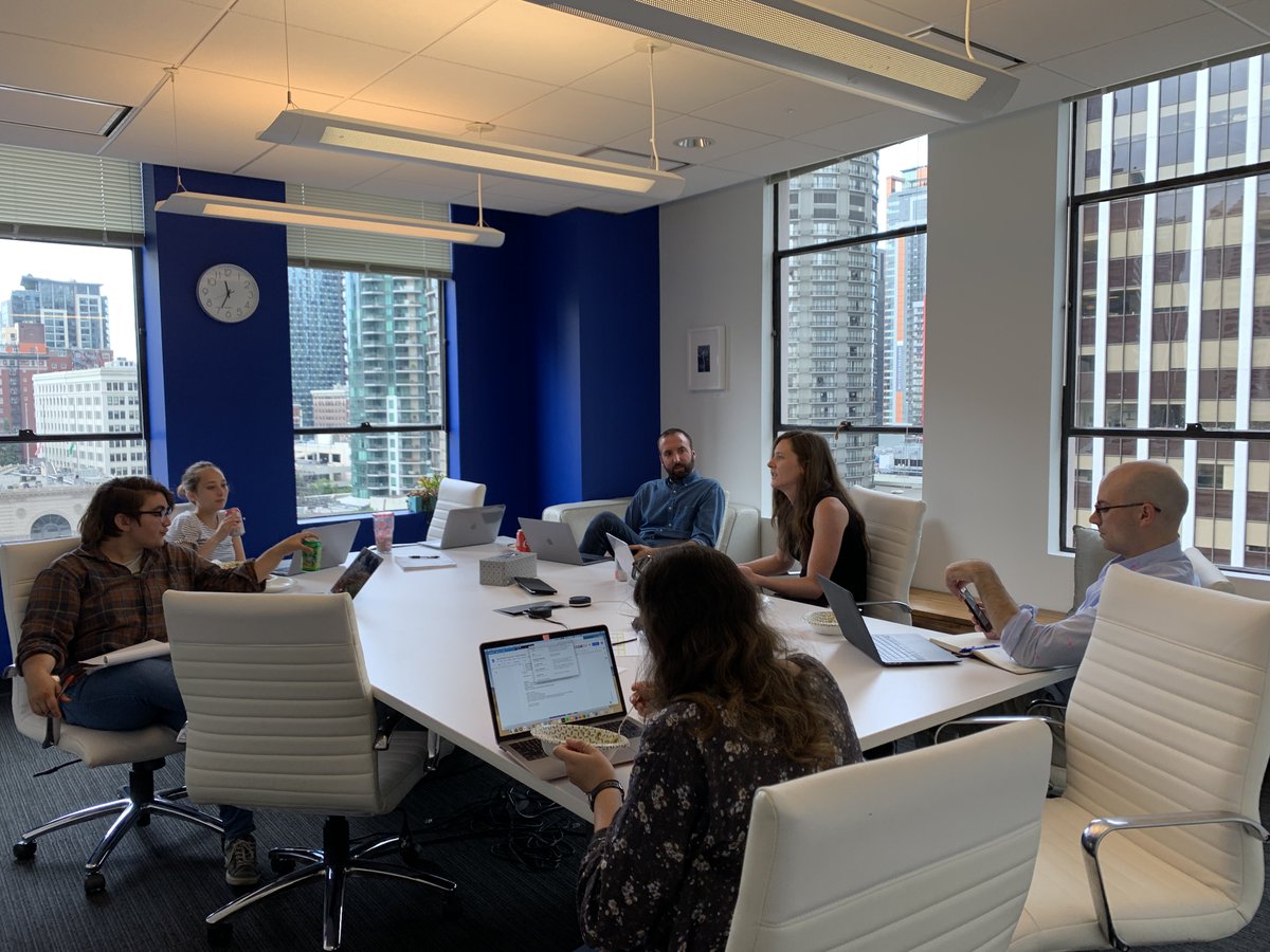 FeareyAgency's tweet photo. Today, Director Jacque Seaman led a Fearey Session to share her expertise on strategic media campaigns. It’s been such a pleasure having Jacque in the office as she visits from Montana! #SeattlePR https://t.co/xs4tIyF9Bm