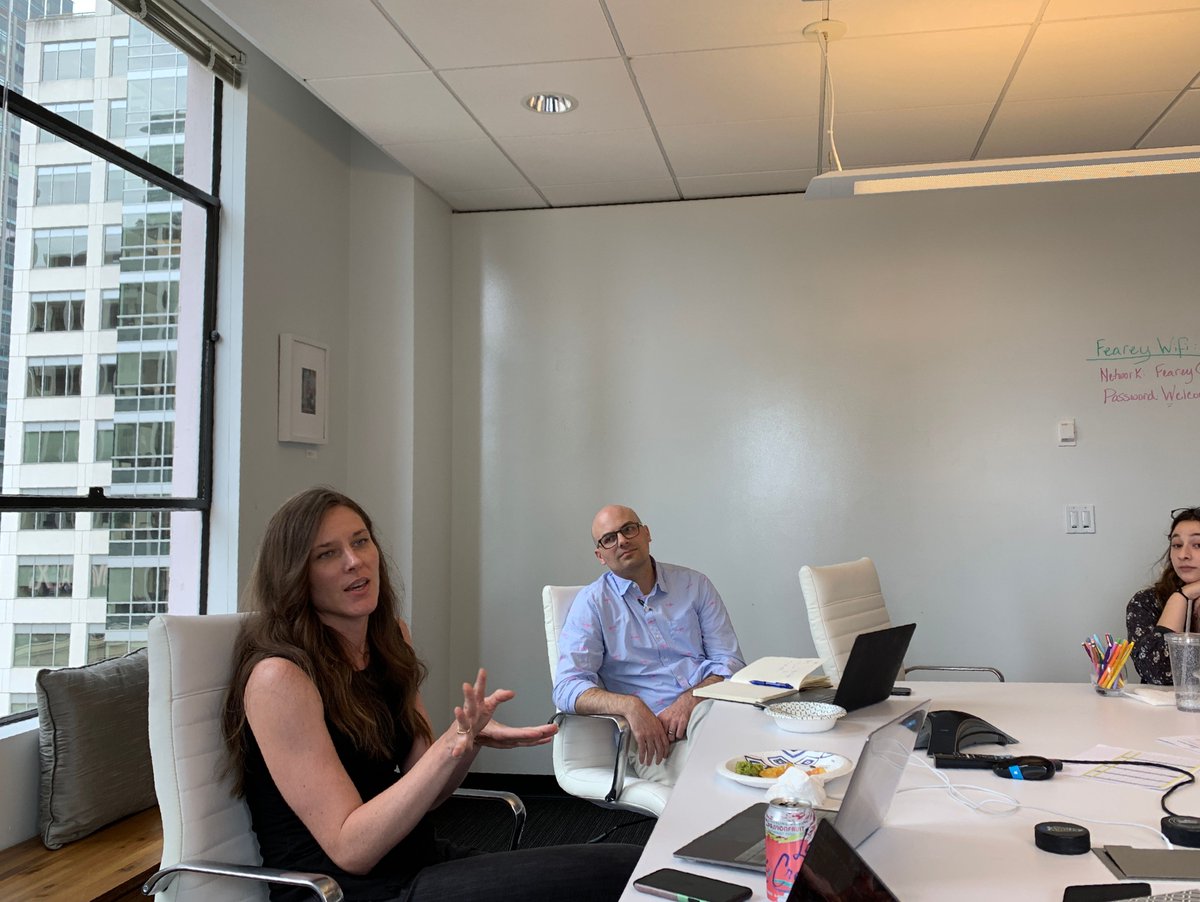 FeareyAgency's tweet photo. Today, Director Jacque Seaman led a Fearey Session to share her expertise on strategic media campaigns. It’s been such a pleasure having Jacque in the office as she visits from Montana! #SeattlePR https://t.co/xs4tIyF9Bm